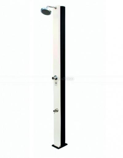 Douche solaire CRM 30 ls avec rince visage et pieds blanc