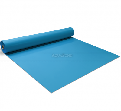 Film de piscine Renolit Alkorplan 1000 bleu adria; 1,65 m de largeur, 1,5 mm, rouleau de 25 m