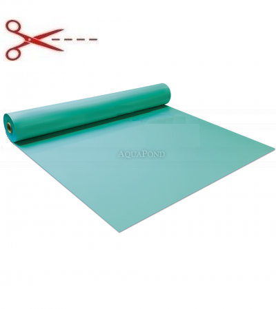 Film de piscine Renolit Alkorplan 2000 turquoise; 2,05 m de largeur, 1,5 mm, superficie en pieds carrés - le prix est au m2