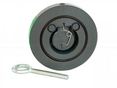 Clapet anti-retour avec ressort sans bride 110 mm, DN=100 mm, d=110 mm