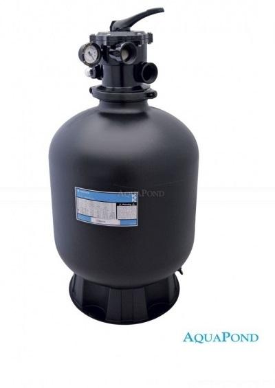 Conteneur filtrant Azur 380 avec vanne à six voies sur la base
