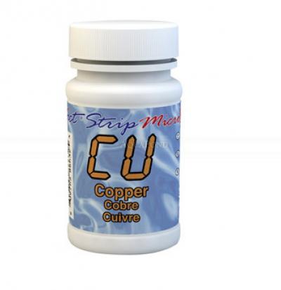 Bandelettes de test pour testeur eXact iDip - Cuivre (CU)