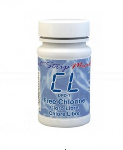 Bandelettes de test pour testeur eXact EZ/iDip - Chlore libre (FCL)