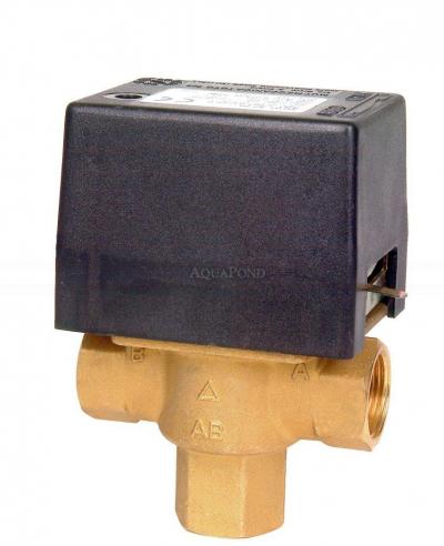 Električni trosmjerni ventil. Priključak 3/4" na 230 V