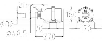 Kompresor - klima uređaj 400 W / 230 V