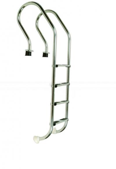 Mixta inox ljestve s kućištem, 4 stepenice, AISI 316