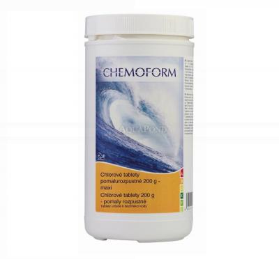 Chemoform klor tablete Maxi 1 kg, tablete 200 g, sporotopljive