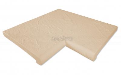 Rub bazena s nosnim kutom 90° iznutra, ekskluzivni beton