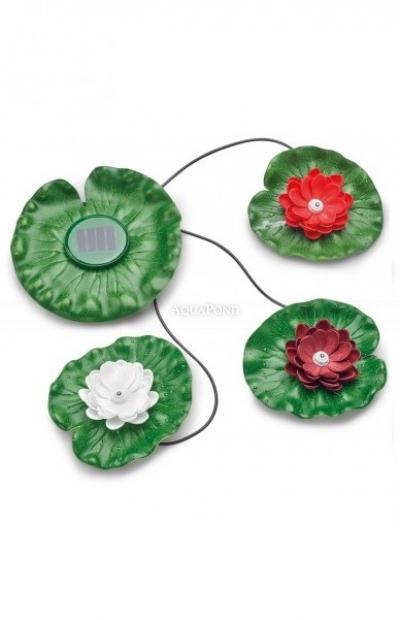 Pontec PondoSolar Lily LED set od 3 - Set solarne LED rasvjete - RASPRODAJA