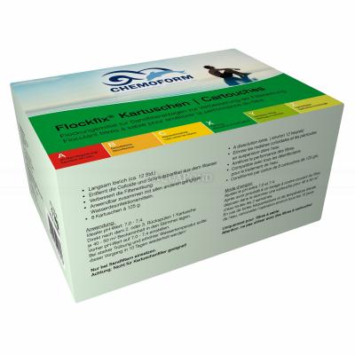 Chemoform patrone za flokulaciju 8 kom x 125 g tableta u tekstilnoj vrećici, preparat za flokulaciju za uklanjanje sitnih nečistoća i taloga