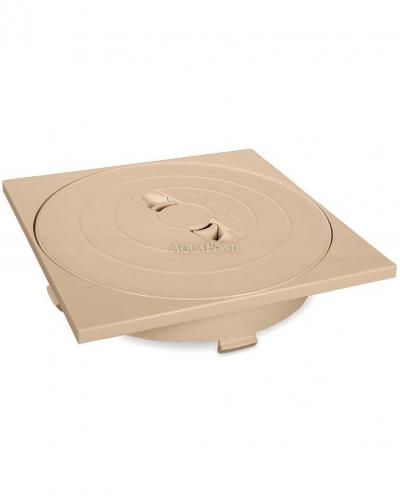 Gornji poklopac s okvirom za skimere 17,5 l - slonovača (RAL1015)