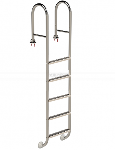 Eichenwald Ideal - Inox ljestve Tina 5 stepenica, AISI 316 - sklopive