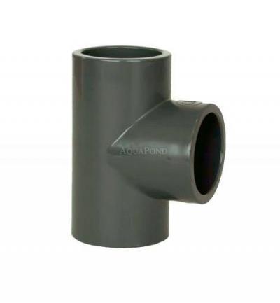 PVC fazonski komad - T-komad 90° DN=50 mm, d=61 mm, lijepljenje / lijepljenje