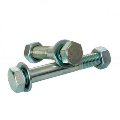 M16 x 100 mm vijak + matica + podloške, za prirubnice