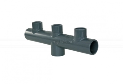 Trokraka cijev - centralna, DN=50 mm, ljepljenje / lijepljenje