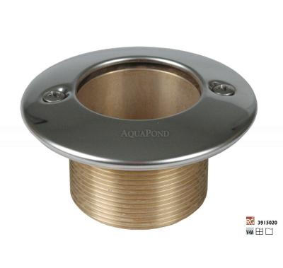 Hugo Lahme szívófúvóka vörös bronz - 2" külső menetes csatlakozás, 40 mm hosszúság, kerámia és előregyártott medencékhez