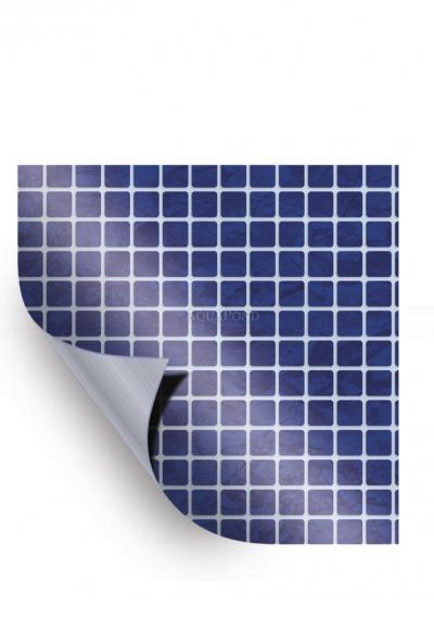 AVfol Relief - 3D Mozaik Dark Blue; 1,65 m szélesség, 1,6 mm vastagság, 20 m tekercs
