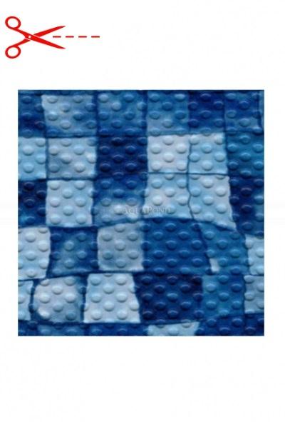 AVfol Decor Csúszásgátló - Aqua Disco Mozaik; 1,65 m szélesség, 1,5 mm vastagság