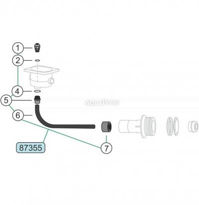 Csatlakozó tömlő szett lámpához