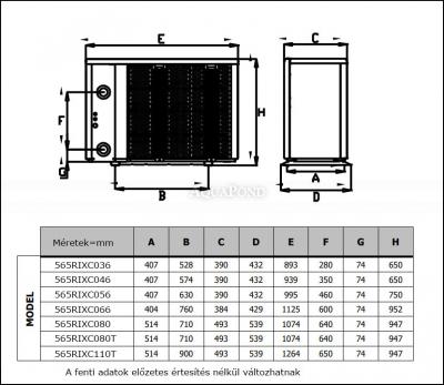 Fairland Inver-X 11,3 kW (IXCR36) hőszivattyú - hűtéssel 50 m3-ig