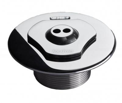 Vamila rozsdamentes acél bemeneti fúvóka, 2 x 7,8 mm-es nyílással
