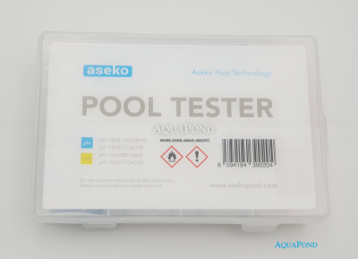 Aseko Pool Tester vízelemző készlet pH / CL Free