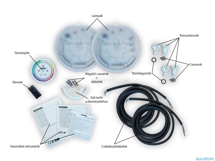 Astralpool LED lampa LumiPlus Flexi Plug&Play, 12 V AC, RGB