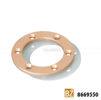 Hugo Lahme ugello idromassaggio - Set flangia per passaggio a muro 8669850