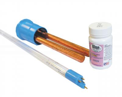 Blue Lagoon Set elettrodi + lampada UV 75W