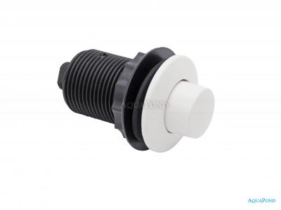Pulsante pneumatico BIANCO (rialzato)
