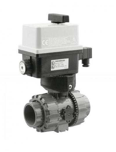 Valvola elettrica a due vie a sfera 90 mm, 230 V, FIP - per impianti solari