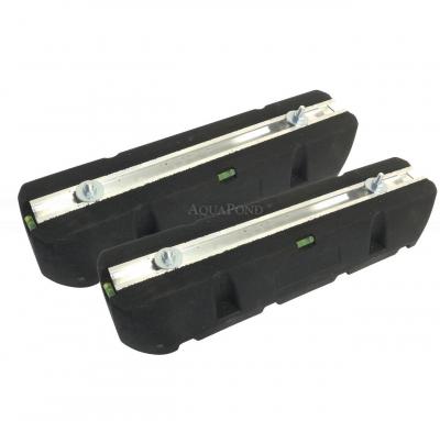 Staffa a pavimento in gomma - 600mm (2 pz)