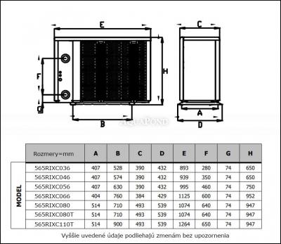 Pompa di calore Fairland Rapid Inver-X Turbo Silence 14 kW con raffreddamento fino a 60 m3 (IXCR46)