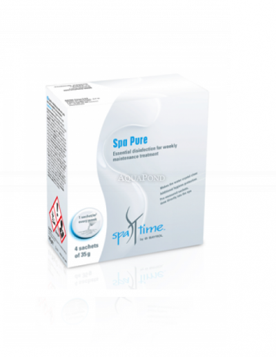 BAYROL Spa Time Spa Pure 140 g, disinfezione shock delle vasche idromassaggio