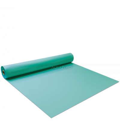 Rivestimento per piscina Renolit ALKORPLAN RELIEF antiscivolo turchese; 1,65 m di larghezza, 1,8 mm, rotolo da 25 m