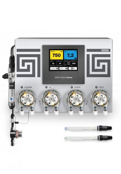 Aseko Stazione di dosaggio Asin Aqua HOME REDOX vs