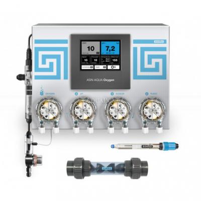 Aseko stazione di dosaggio ASIN Aqua Oxygen vs