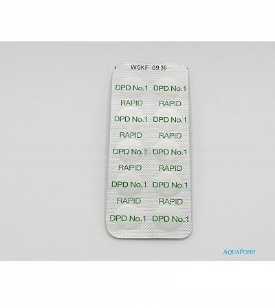 Compresse test DPD No.1 Rapid Cl, 10 compresse per la misurazione del cloro libero