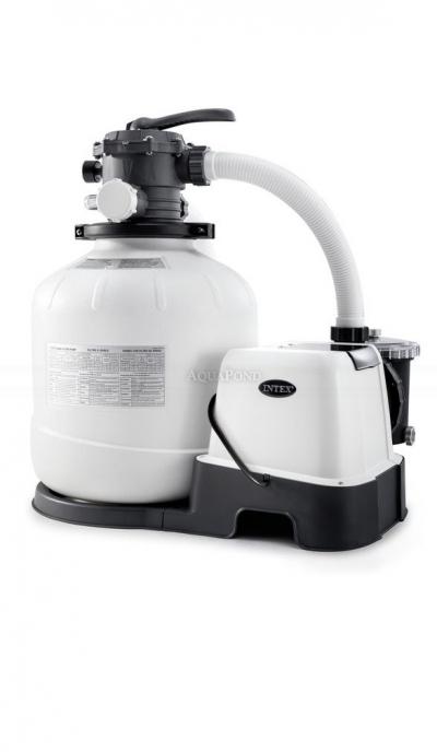 INTEX Krystal Clear filtrazione a sabbia 8 m3/h con solinatore 26680 - VENDITA