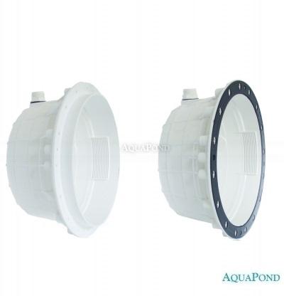 Scatola di montaggio sostitutiva per riflettori LumiPlus FlexiNiche, Ø230 in ABS, per piscine in alluminio, laminato e plastica