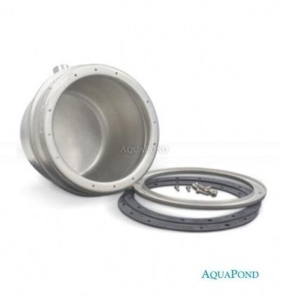 Scatola di montaggio sostitutiva per riflettori LumiPlus Design, Ø238, acciaio inox, per piscine in alluminio, laminato e plastica