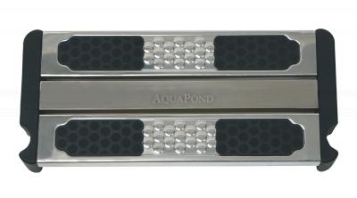 Gradino prolungato (doppio) per scala - ACCIAIO INOX AISI 316