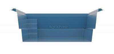 Piscina Compass Pools XL LOUNGER 115 - 11,5 m - piscina in ceramica