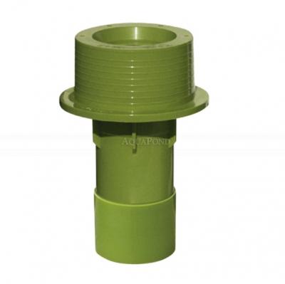 Passaggio parete piscina R 2" con tappo in ottone, 50x63x150 mm