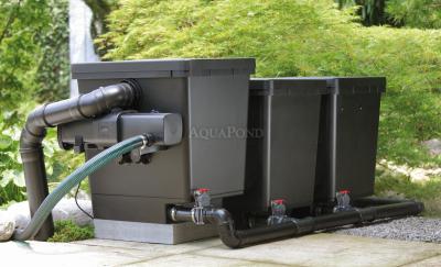 Oase ProfiClear Premium DF-L OC alimentato a pompa - filtro a tamburo per stagno - collegamento pompa