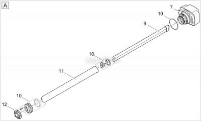  Pezzi di ricambio per Oase Bitron Premium 120 W - Lampada UV