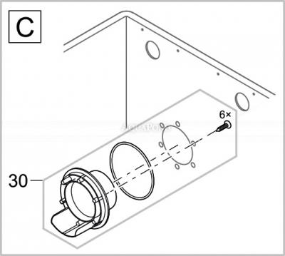 Pezzi di ricambio per Oase BioTec ScreenMatic² 90000 - filtro di flusso per laghetto