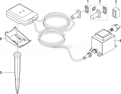 Pezzi di ricambio per Oase InScenio EGC Controller Cloud - Unità di controllo