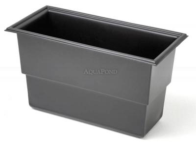 Oase laghetto quadrato in plastica 80 l HDPE 380 x 780 x 450 mm