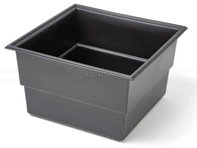 Oase laghetto quadrato in plastica 180 l HDPE 750 x 750 x 450 mm